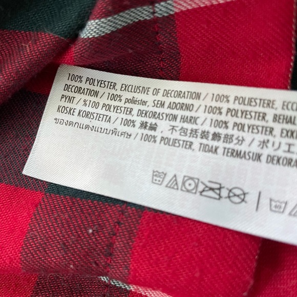 Girls Minnie Mouse Christmas Nightgown Size 9/10 - Picture 4 of 5